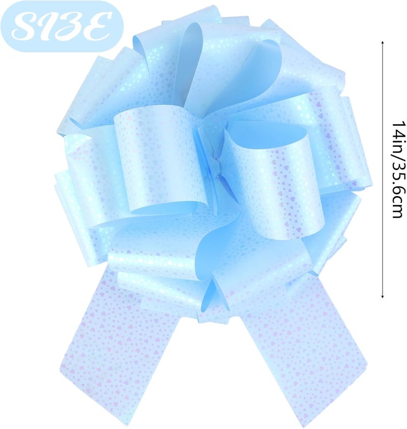 HCHENBOW 14 Inch Big Red Bow,1Pcs Big Bow for Present,Big Gift Bow for Appliances,Bikes,Table Decorations and Party Events Decoration - Image 5
